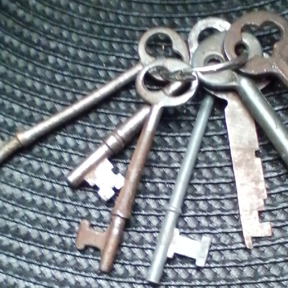 Vintage Skeleton Keys Set - Picture 4 of 4